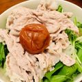 くーちなし's cooksnap of when they made 梅おろしうどん.
