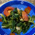 記念樹's cooksnap of when they made ほうれん草とトマトの簡単 ナムル.