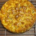 ΨしかΨ's cooksnap of when they made 簡単！りんごとサツマイモのケーキ☆.