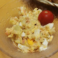 クックdeエディ's cooksnap of when they made ☆卵と鮭フレークの簡単ポテトサラダ☆.