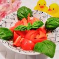 ももちゃんのれしぴ's cooksnap of when they made 我が家のトマトサラダ.