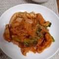 :えり坊's cooksnap of when they made 新玉ねぎシャキシャキ！鶏胸肉の味噌バター.