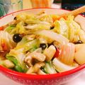 DiVAさや's cooksnap of when they made やさいたっぷり中華丼.