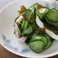 世界の台所探検家's cooksnap of when they made 塩イカのきゅうり和え.