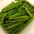 shyoko's cooksnap of when they made アスパラ 白だしおひたし.