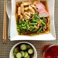 まいるらぶ★'s cooksnap of when they made 温かい山菜うどん(関東風).