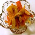 カヘルさん's cooksnap of when they made ＊人参とパプリカのカレー風味きんぴら＊.