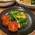 モモジママ's cooksnap of when they made ニラ・炒り卵のふわふわ！ナムル♪.