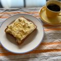 いただきまっすー☆♪'s cooksnap of when they made ❁ハニーレモンマスカルポーネのトースト❁.