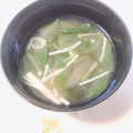 yesmama's cooksnap of when they made えのき＆ほうれん草のお味噌汁♪.