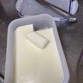 Namimomy's cooksnap of when they made ☆牛乳ﾌﾟﾘﾝ風寒天☆.