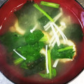 ムーミン☆ママ's cooksnap of when they made ほうれん草とえのきの味噌汁.