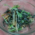 ひろもり's cooksnap of when they made *ひじきと水菜のしゃきしゃきサラダ*.