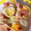 へい♡ゆー♡'s cooksnap of when they made 茹で卵×ウィンナー　ケチャマヨ和トースト.