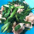 かぴーな's cooksnap of when they made とっても簡単♪豚バラ肉とニラ炒め。.