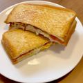 めそるれママ's cooksnap of when they made フライパンで簡単！うちのホットサンド☆.