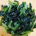 クック8YQSKM☆'s cooksnap of when they made レンジで簡単！小松菜のナムル.