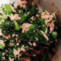 sakuume1's cooksnap of when they made ツナと春菊のナムル風.