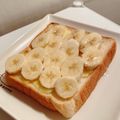 チーズスキヨ's cooksnap of when they made バナナチーズトースト　.