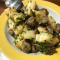 machinachi's cooksnap of when they made 【ゆず胡椒消費】砂肝と長芋の柚子胡椒炒め.