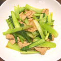 ステルトミチル's cooksnap of when they made 豚と小松菜の炒め物♪＊豚小松菜＊.