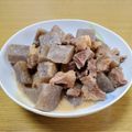 ねこのおかあさん☆'s cooksnap of when they made 簡単♪黄金比♪大阪(牛すじ煮込)どてやき.