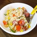 やんやんパパ's cooksnap of when they made みんな大好きガーリックライス♪.