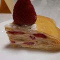 マローロマ's cooksnap of when they made 誕生日にいちごのミルクレープ.