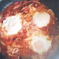 bunkochang's cooksnap of when they made 簡単トマトエッグ★シャクシュカ★朝食に◎.