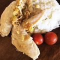 カズ形33's cooksnap of when they made 簡単！シンガポールチキンライス.