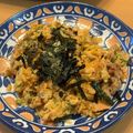 クックHCN908☆'s cooksnap of when they made 簡単！ホットプレートでキムチ炒飯.