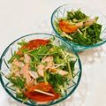 ゆにこーん☆'s cooksnap of when they made 水菜と人参とハムのナムル.