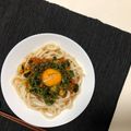 okayugohan's cooksnap of when they made 旨辛☆コチュジャン納豆のぶっかけうどん.