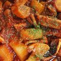 sooh68's cooksnap of when they made 圧力鍋で♪イカと大根のやわらかトマト煮.