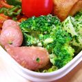 ゆうジュニア's cooksnap of when they made お弁当☆ブロッコリソーセージごまマヨ醤油.