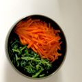 みろぼし's cooksnap of when they made 3色ナムル（もやし・人参・ほうれん草）.