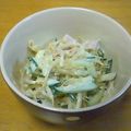 ちあり〜's cooksnap of when they made もやしハムきゅうりのマヨサラダ★簡単５分.