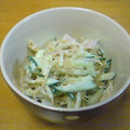 ちあり〜's cooksnap of when they made もやしハムきゅうりのマヨサラダ★簡単５分.