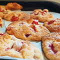 appleafy's cooksnap of when they made フレッシュ苺のクッキー.