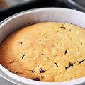 ずぼら主婦の楽レシピ's cooksnap of when they made チョコチップ入りスポンジケーキ.