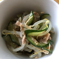 めいはるお's cooksnap of when they made きゅうりともやしのツナ和え.
