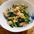 ダテっち☆'s cooksnap of when they made 豚肉のスタミナニラ玉炒め.