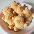 みゃじま's cooksnap of when they made バター無し♡しっとりハニーチーズマフィン.