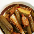 ハニイとムサシ's cooksnap of when they made ＊ふき と 筍の油炒め さつま揚げ入り＊.