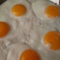 カクヨ's cooksnap of when they made 半熟が美味♥ホテルの目玉焼き(*^^*).