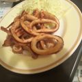 広翔ママ's cooksnap of when they made 超スピード料理☆イカの生姜マヨ醤油炒め♪.