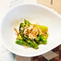 食べるのすきっ子's cooksnap of when they made アスパラのバター焼き わさび醤油和え.