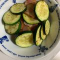 mmmm123's cooksnap of when they made ズッキーニとベーコンの焼き炒め.