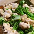 yukibe's cooksnap of when they made 鶏肉とブロッコリーの簡単塩炒め♡.