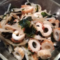 みこひろママ's cooksnap of when they made 超簡単！わかめともやしとちくわの和え物♡.